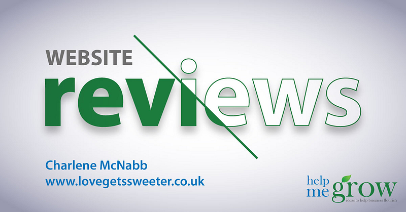 Love Gets Sweeter Website Review